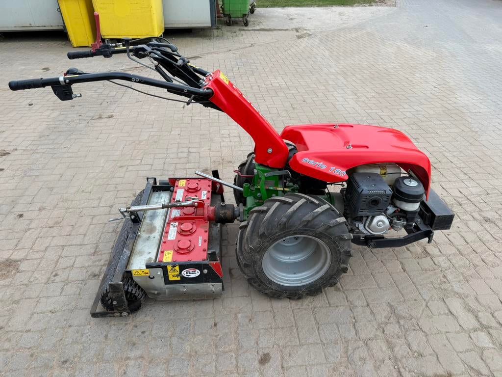 Motoculteur met rotoregg en bakfrees, Enlèvement