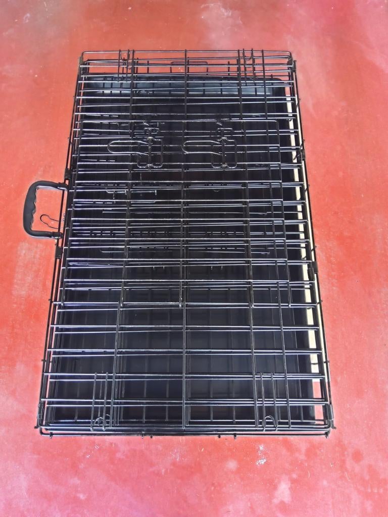 Hondenbench zwart, Ophalen