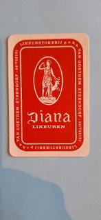 Carte à jouer Steendorp_Diana liqueur distillery _red_180, Enlèvement ou Envoi, Utilisé, Carte(s) à jouer