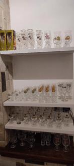 91 speciale bierglazen voor 55 Euro, Enlèvement, Comme neuf, Verre à bière