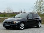 BMW 114i Sport Edition (2013) Eu5 benzin – Goed onderhouden, Auto's, Euro 5, 1600 cc, Zwart, Leder