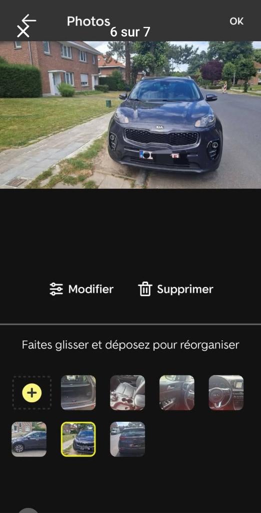 Kia sportage, Autos, Achat, Euro 6, Boîte manuelle, Entretenue par le concessionnaire