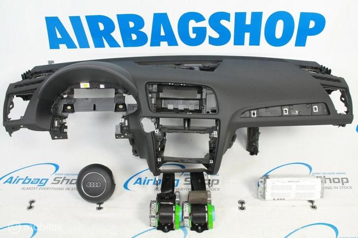 Airbag set Dashboard met stiksels Audi Q5 - 8R (2008-2016), Autos : Pièces & Accessoires, Tableau de bord & Interrupteurs, Utilisé