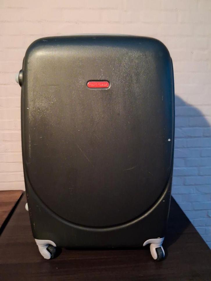 Étui de voyage à roulettes, coque rigide, Bijoux, Sacs & Beauté, Valises, Utilisé, Plastique dur, Clé, Poignée extensible, Roulettes