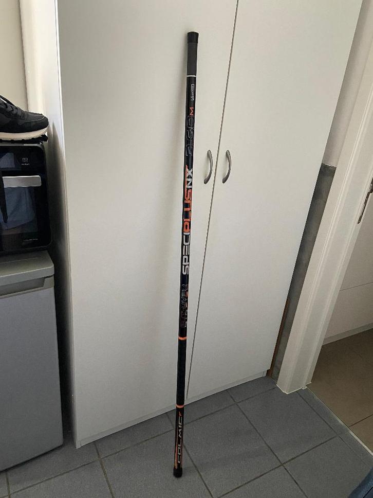 Schepnetsteel colmic, Watersport en Boten, Hengelsport | Witvissen, Zo goed als nieuw, Overige typen, Ophalen