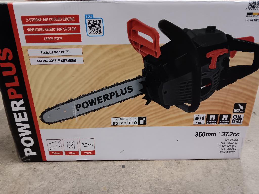 Tronçonneuse 35cm neuve, Enlèvement, Neuf, Tronçonneuse, 30 à 70 mm