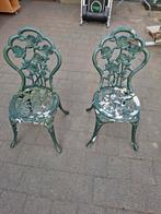 2 aluminum stoelen, Ophalen