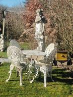 Gietijzer tuinstel, Ophalen