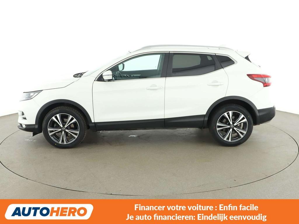 Nissan QASHQAI 1.3 DIG-T N-Connecta (bj 2019), Auto's, Stof, Gebruikt, Wit, 1375 kg