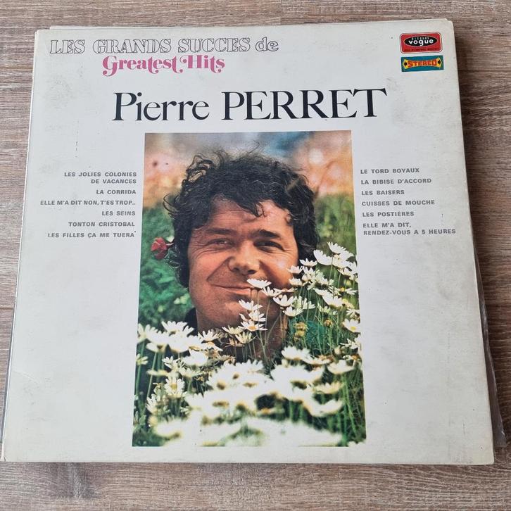 LP Pierre Perret - Les grands succes, CD & DVD, Vinyles | Pop, Utilisé, 12 pouces, Enlèvement ou Envoi
