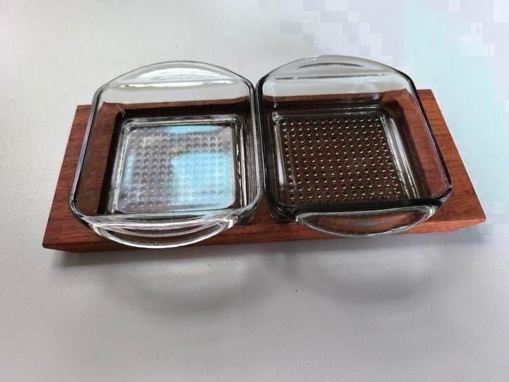 Retro dienblad, Deens, jaren 60, Verzamelen, Retro, Ophalen of Verzenden