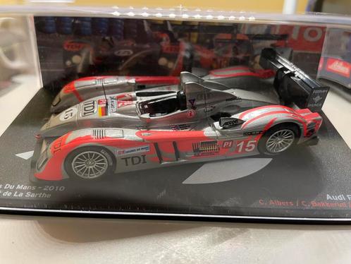 1/43 Audi R10 24H Mans 2010, Hobby en Vrije tijd, Modelauto's | 1:43, Zo goed als nieuw, Auto, Ophalen of Verzenden