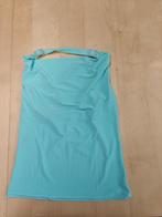 Turquoise haltertopje maat S, Blauw, Ophalen of Verzenden, Zo goed als nieuw, Maat 36 (S)