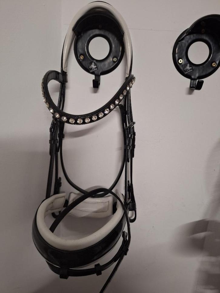 Tess hoofdstel maat cob, Dieren en Toebehoren, Paarden en Pony's | Hoofdstellen en Tuigage, Zo goed als nieuw, Dressuur, Ophalen of Verzenden