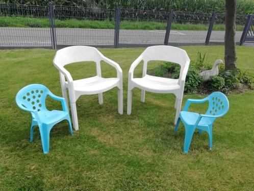2 chaises de jardin LAWN COMFORT, très stables, très solides, Jardin & Terrasse, Chaises de jardin, Utilisé, Empilable, Enlèvement