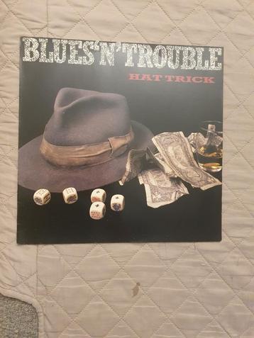 LP - Blues 'N' Trouble – Hat Trick - 1987 beschikbaar voor biedingen