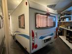Caravan Burstner 435, rondzit, vast bed, voortent, bj 2008, Caravanes & Camping, Jusqu'à 4, 750 - 1000 kg, Bürstner, Lit fixe