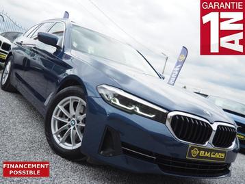 BMW 520 dA MHEV  BUSINESS  PANO-LEER-GPS-LED-VOLLEDIGE POT beschikbaar voor biedingen