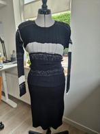 Zwarte blouse Issey Miyake pleats please, Ophalen of Verzenden, Zo goed als nieuw, Maat 36 (S)