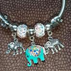 Bracelet éléphant strass, Ophalen, Overige materialen, Met strass, Nieuw