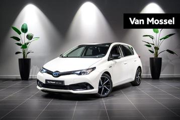 Toyota Auris 1.8 VVT-i Hybrid CVT 50th Anniversary Parkeerca, Stof, Gebruikt, Euro 6, 4 cilinders