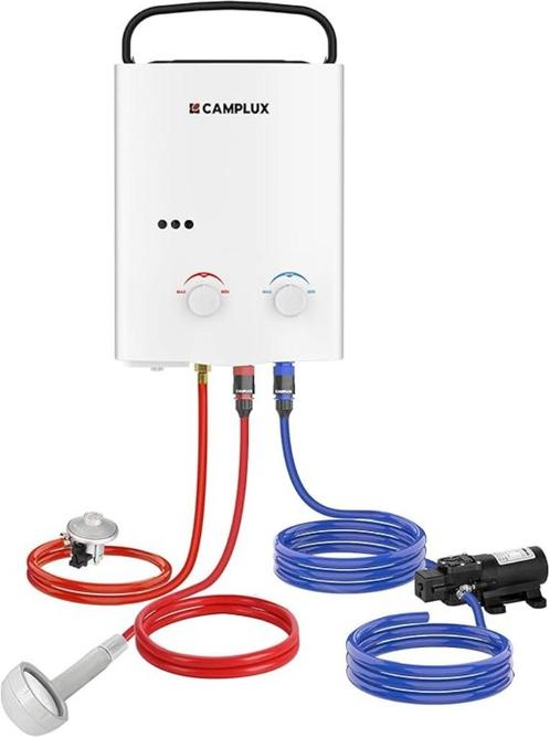 Gasboiler met waterpomp | 4,3 L | voor camperen | Nieuw, Doe-het-zelf en Bouw, Chauffageketels en Boilers, Nieuw, Boiler, Propaan of Butaan