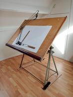 Vintage verstelbare tekentafel, Antiek en Kunst, Ophalen