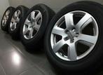 4 Originele AUDI velgen met banden Maat 225 55 R16, Auto-onderdelen, Banden en Velgen, Ophalen, 16 inch, Banden en Velgen, 225 mm