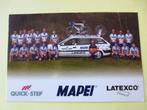 wielerkaart 1999  team mapei quick step, Sport en Fitness, Verzenden, Zo goed als nieuw
