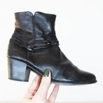 Belles bottes Freeflex en cuir noir s11 (taille 37) €55, -, Comme neuf, Boots et Botinnes, Freeflex, Noir