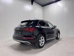 Audi Q5 2.0 TFSI Benzine Autom. Quattro - Topstaat! 1Ste Ei, Auto's, 4 cilinders, 0 kg, Zwart, 186 kW