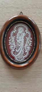 Kant geklost Maria afbeelding met kindje Jezus, Antiek en Kunst, Ophalen