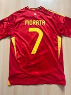 Gesigneerd shirt Alvaro Morata spanje met videobewijs, Ophalen of Verzenden, Nieuw, Shirt