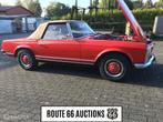 Mercedes 230SL 1964 | Route 66 auctions, Auto's, Cabriolet, Mercedes-Benz, Bedrijf, Handgeschakeld