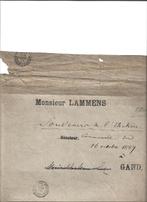 brief België stempel Senaat, Verzenden, Envelop