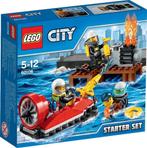 Lego City Brandweer Starter Set, Comme neuf, Ensemble complet, Lego, Enlèvement ou Envoi
