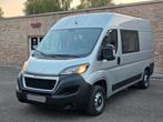 Peugeot boxer 2.0 dubbelcabine 2017 euro6b  gekeurd vr verko, Auto's, Bedrijf, Te koop, Peugeot