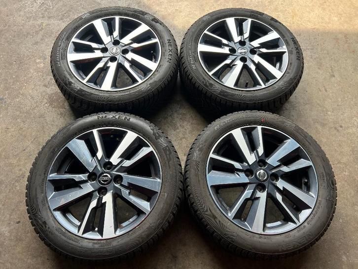 4x100 16 inch Org Nissan Micra k14 Velgen + allseason banden, Auto-onderdelen, Overige Auto-onderdelen, Nissan, Gebruikt, Ophalen