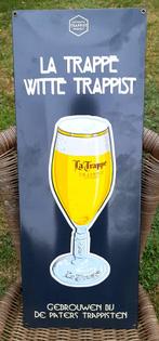 Nieuwe emaille bord la trappe, Ophalen, Nieuw, Reclamebord