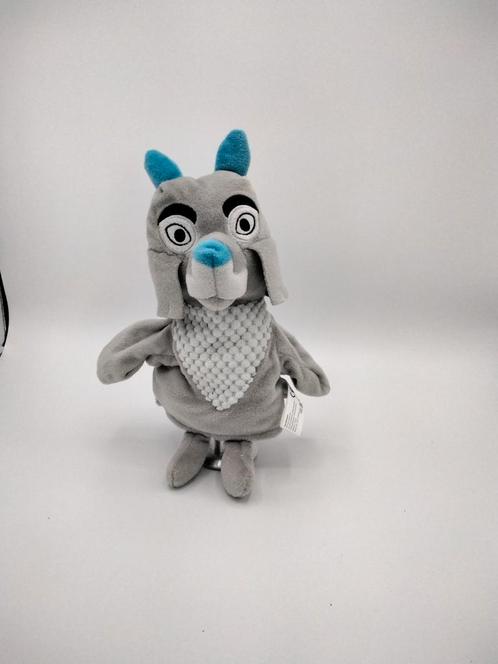 bor de wolf fabeltjeskrant handpop, Kinderen en Baby's, Speelgoed | Knuffels en Pluche, Gebruikt, Ophalen of Verzenden