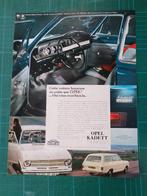 Opel Kadett - publicité papier - 1968, Collections, Enlèvement ou Envoi, Utilisé, Autres types