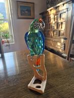 Swarovski Macaw Chrome Green, Ophalen of Verzenden, Zo goed als nieuw, Figuurtje