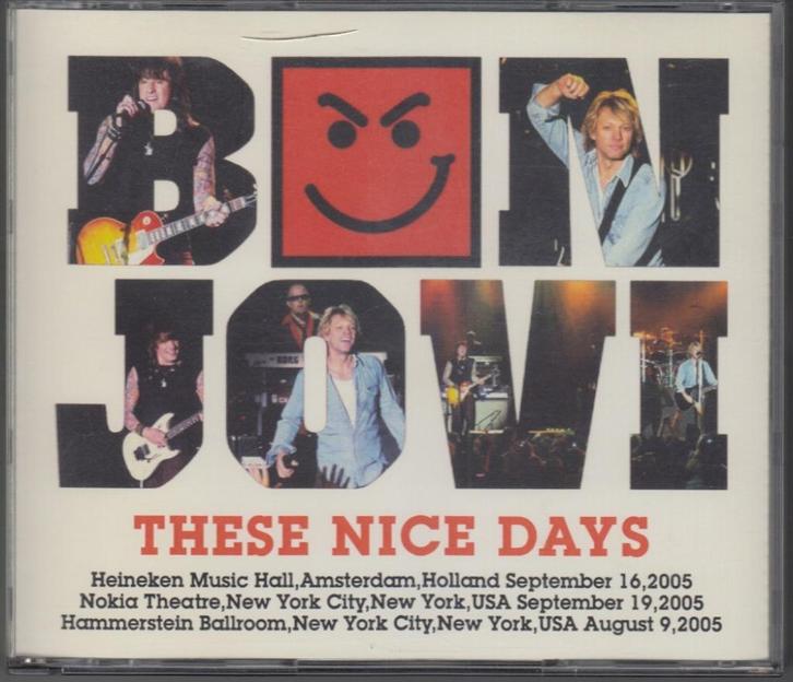 2 CD's + DVD - BON JOVI - Deze mooie dagen - Live 2005, Cd's en Dvd's, Cd's | Hardrock en Metal, Nieuw in verpakking, Verzenden