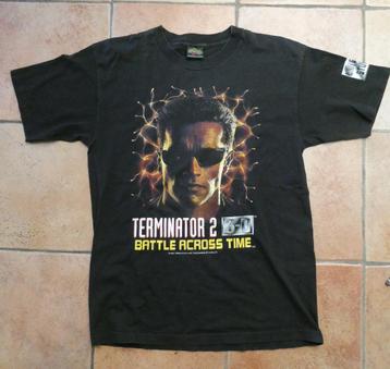 Terminator 2 3D opening cast/crew shirt Universal Studios