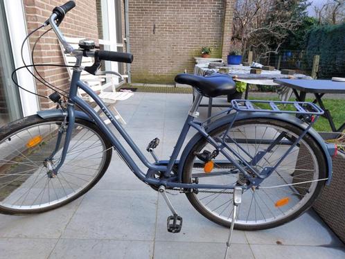 damesfiets ELOPS 120 Decathlon, Fietsen en Brommers, Fietsen | Dames | Damesfietsen, Gebruikt, Overige merken, (Extra) lage instap