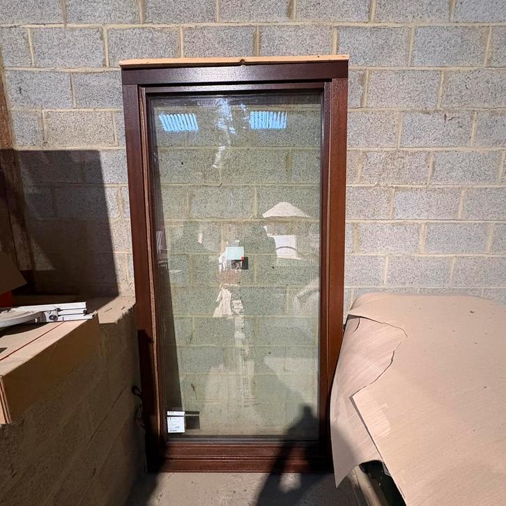 Houten frame, Doe-het-zelf en Bouw, Raamkozijnen en Schuifdeuren, Nieuw, Hout, Ophalen