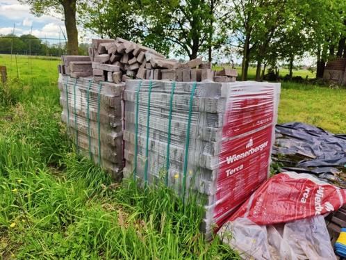 Wienerberger Pagus Grijs Iluzo gevelsteen, Doe-het-zelf en Bouw, Metselstenen, Nieuw, Bakstenen, Ophalen