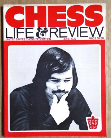 Chess Life & Review - June 1975 - 64p., Enlèvement ou Envoi, Utilisé, United States Chess Feder