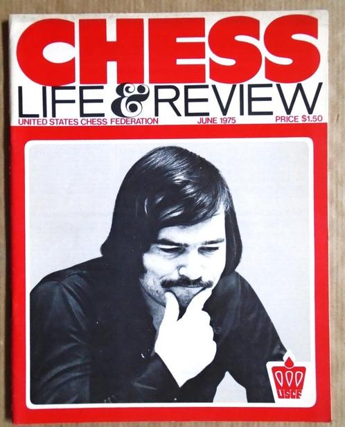 Chess Life & Review - June 1975 - 64p., Hobby en Vrije tijd, Gezelschapsspellen | Bordspellen, Gebruikt, Ophalen of Verzenden