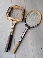 Vintage tennisracket, 2 stuks, Sport en Fitness, Tennis, Ophalen of Verzenden, Gebruikt, Racket, Dunlop